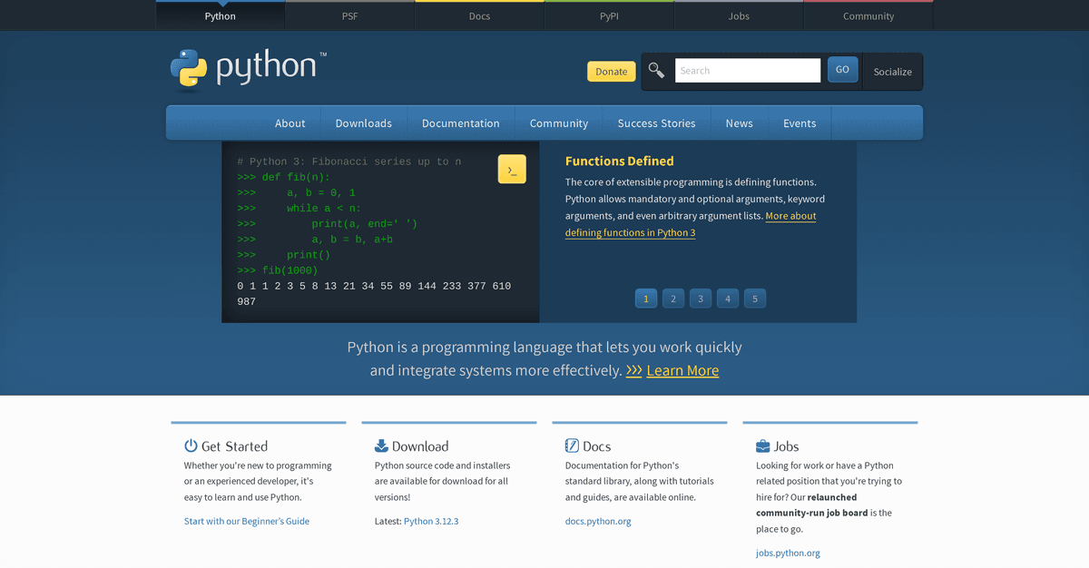 Python software foundation